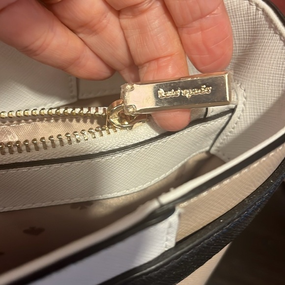 Kate Spade Staci Saffiano Color Block Large Laptop Carryall Tote Bag Beige NWOT - Picture 10 of 10